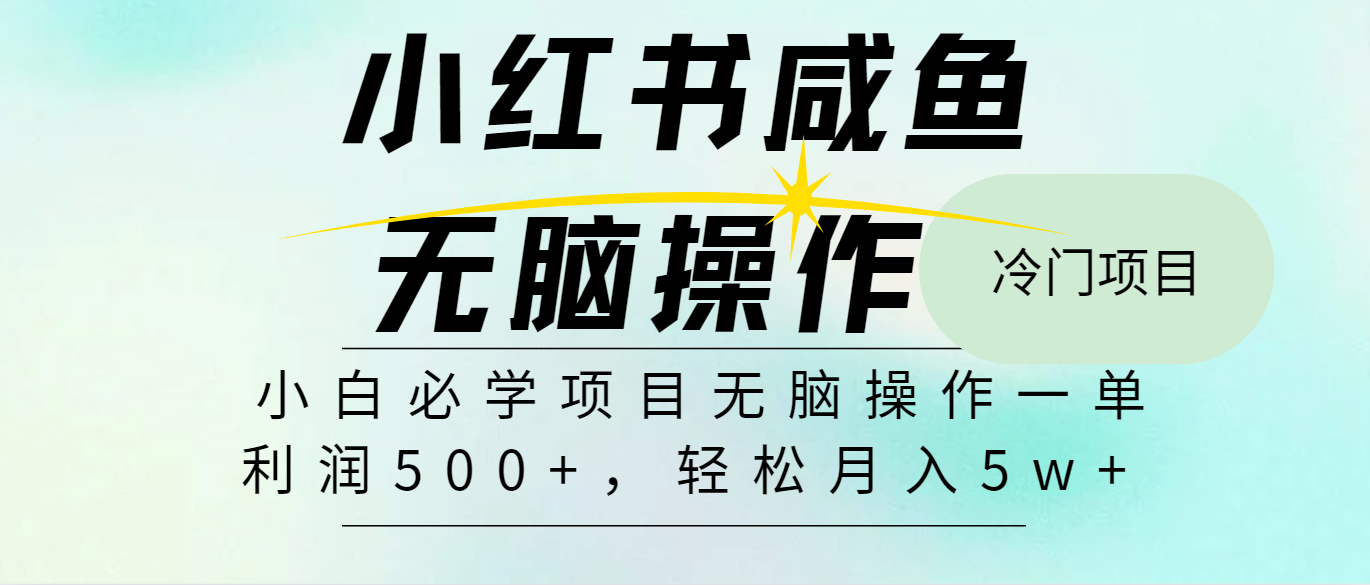 （11888期）2024最热门赚钱暴利手机操作项目，简单无脑操作，每单利润最少500-网创学习网