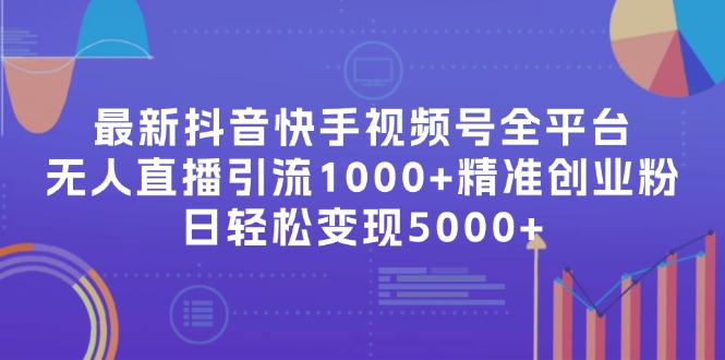 （11970期）最新抖音快手视频号全平台无人直播引流1000+精准创业粉，日轻松变现5000+-网创学习网