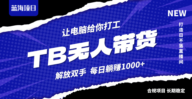 淘宝无人直播最新玩法，不违规不封号，轻松月入3W+-网创学习网